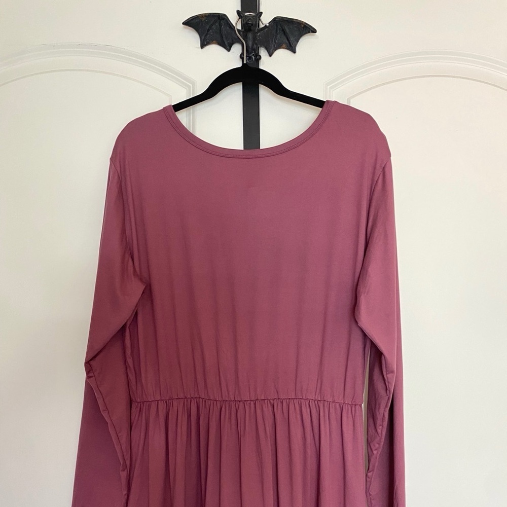 Cottagecore Maxie Dress Super Soft Stretchy pockets and Long sleeve NWT 2X - Picture 3 of 13